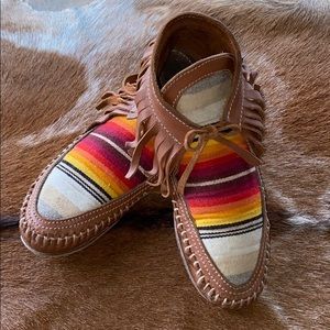Cute Sunset Serape Mocs